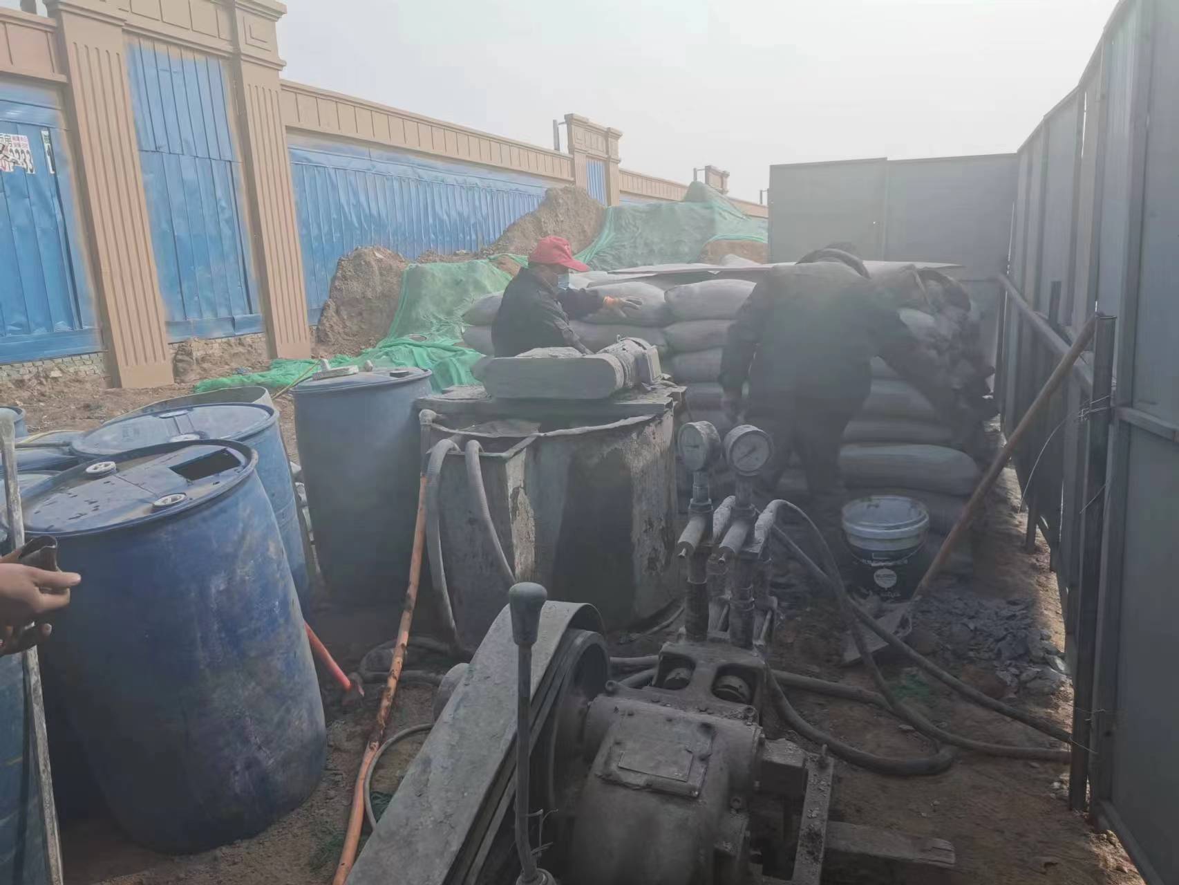 连州地基沉降注浆加固